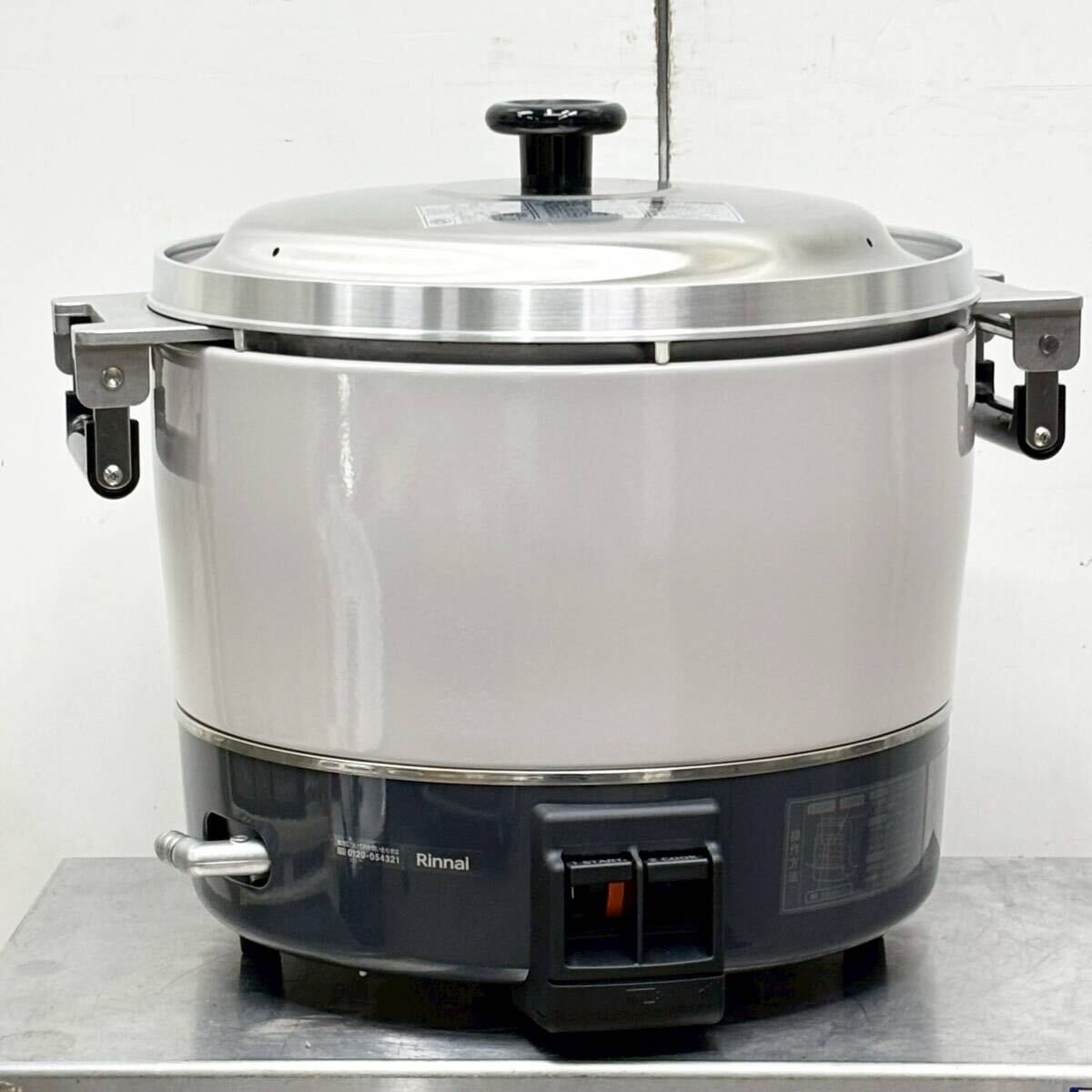 未使用保管品 リンナイ 業務用ガス炊飯器 3升炊き RR-300C 都市ガス 