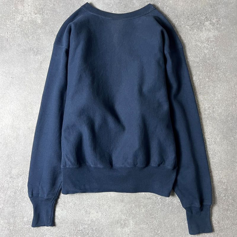 00s Champion 企業 ロゴ 刺繍 リバースウィーブ スウェット トレーナー