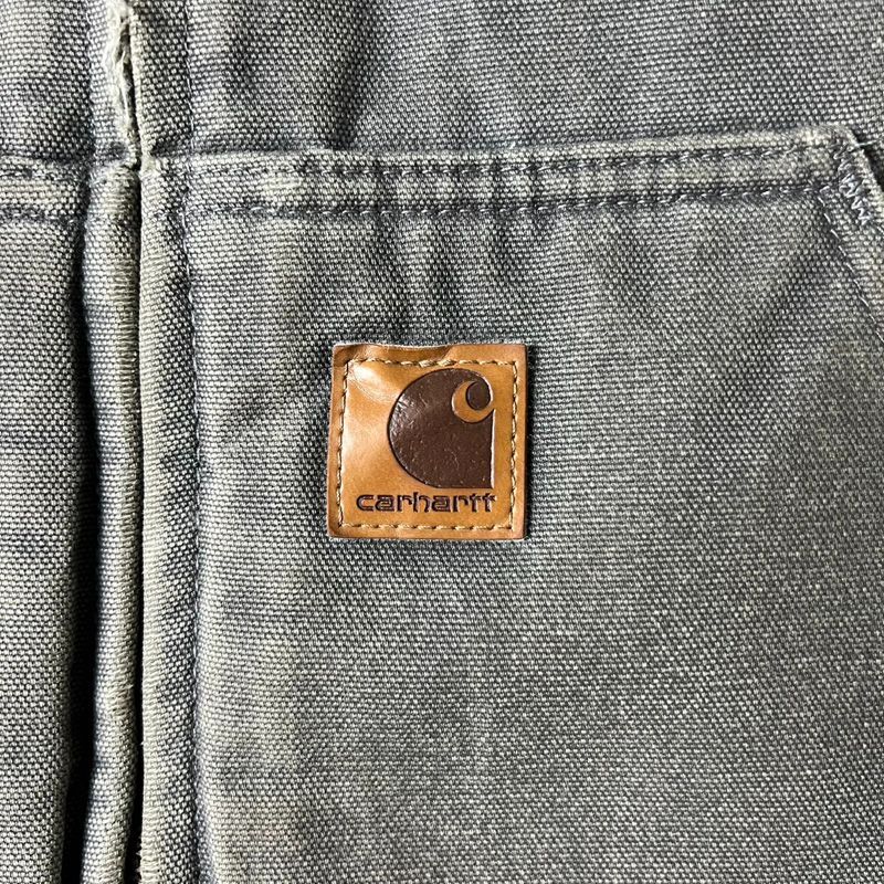Carhartt ボア ライナー モックネック コットン ダック ベスト XXL