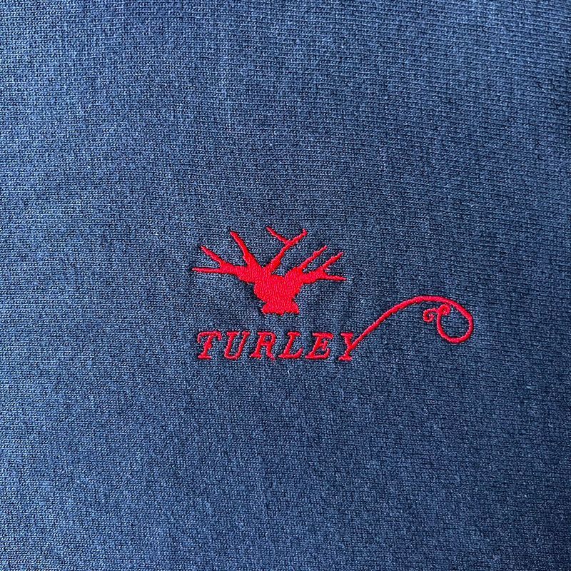 00s Champion 企業 ロゴ 刺繍 リバースウィーブ スウェット トレーナー