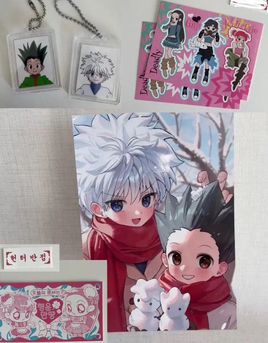 まとめ売り) HUNTER×HUNTER クロロ幻影旅団 ステッカー 証明写真