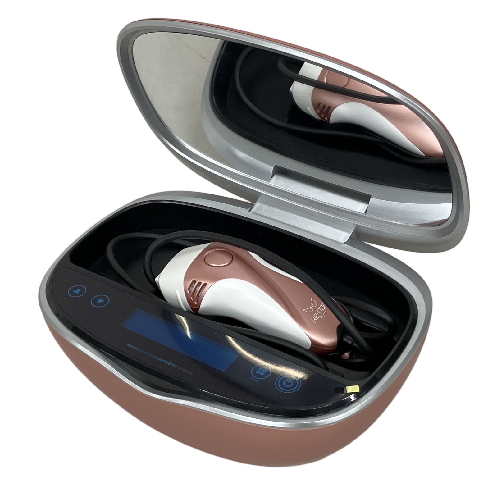 ke-non ケノン NIPL-2080 家庭用 フラッシュ式 脱毛器 まゆ毛脱毛器付き Ver.8.5J ピンクゴールド 2020年製 家電  K10955444