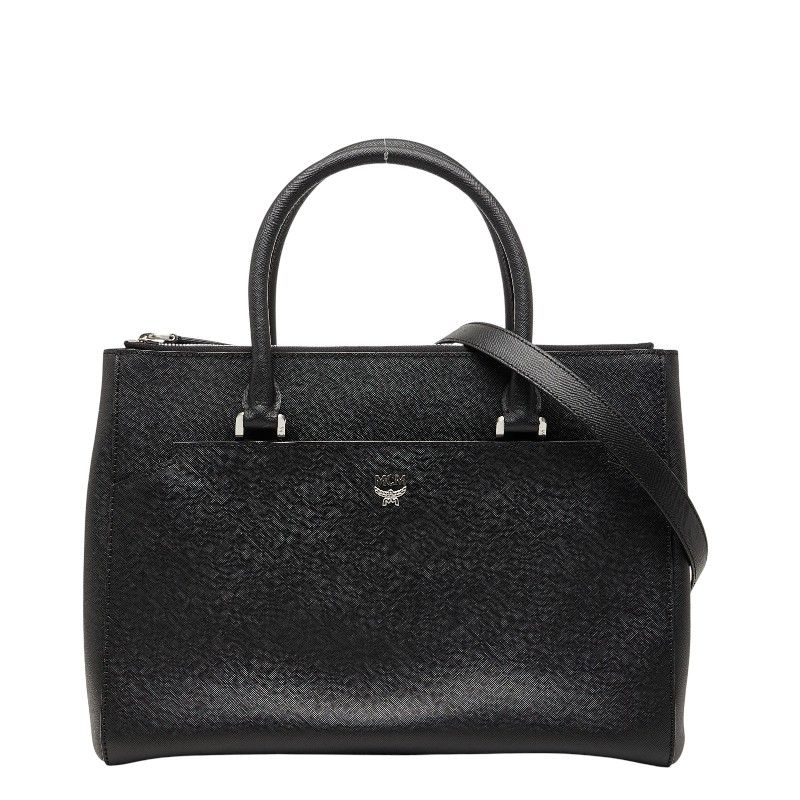 MCM エム レザー 2WAY ショルダーバッグ - 2way シー エムシーエム