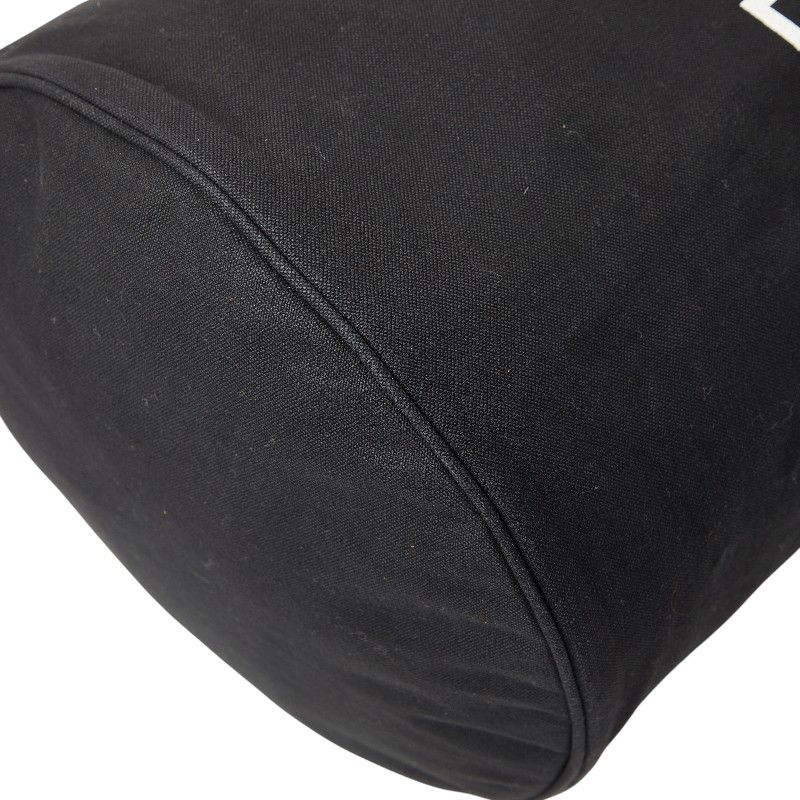 シャネル ノベルティ ロゴプリント プールバッグ ショルダーバッグ