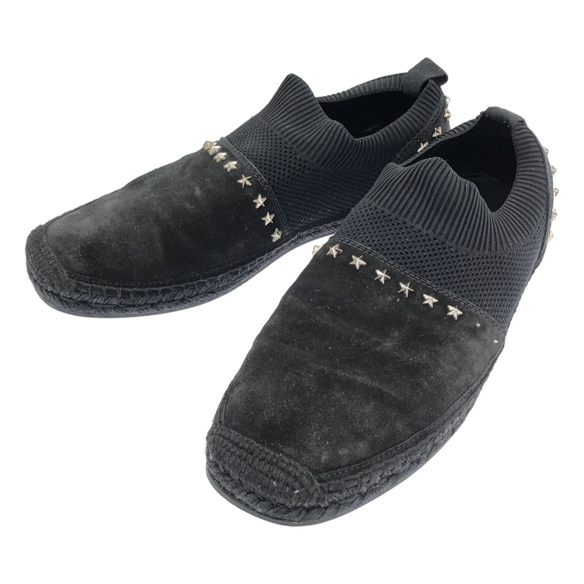 JIMMY CHOO ジミー チュウ スタースタッズ ソックススエードスリッポン