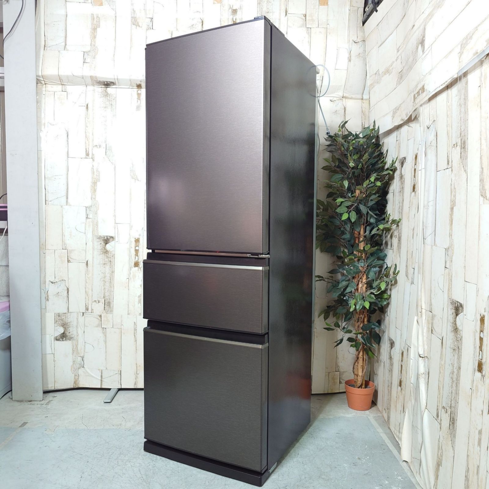 2023年製】 極美品 家電 冷凍冷蔵庫 MITSUBISHI 三菱 MR-CX37H-T1 365L 