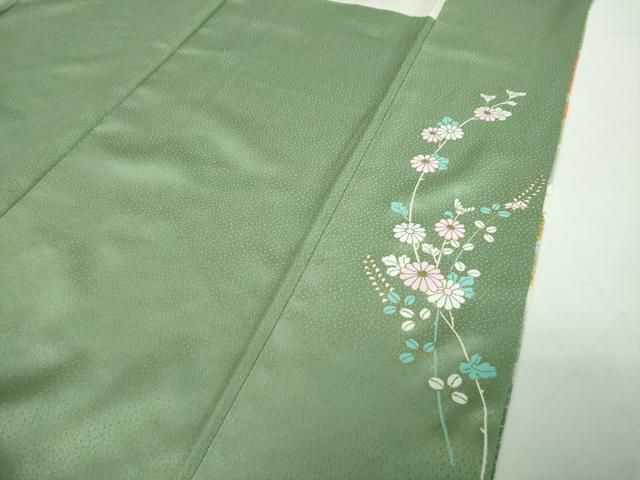 平和屋着物●訪問着　絞り　辻が花　暈し染め　金彩　正絹　逸品　DABD1428ps 平和屋着物○訪問着 絞り 辻が花 暈し染め 金彩 正絹 逸品 DABD1428ps