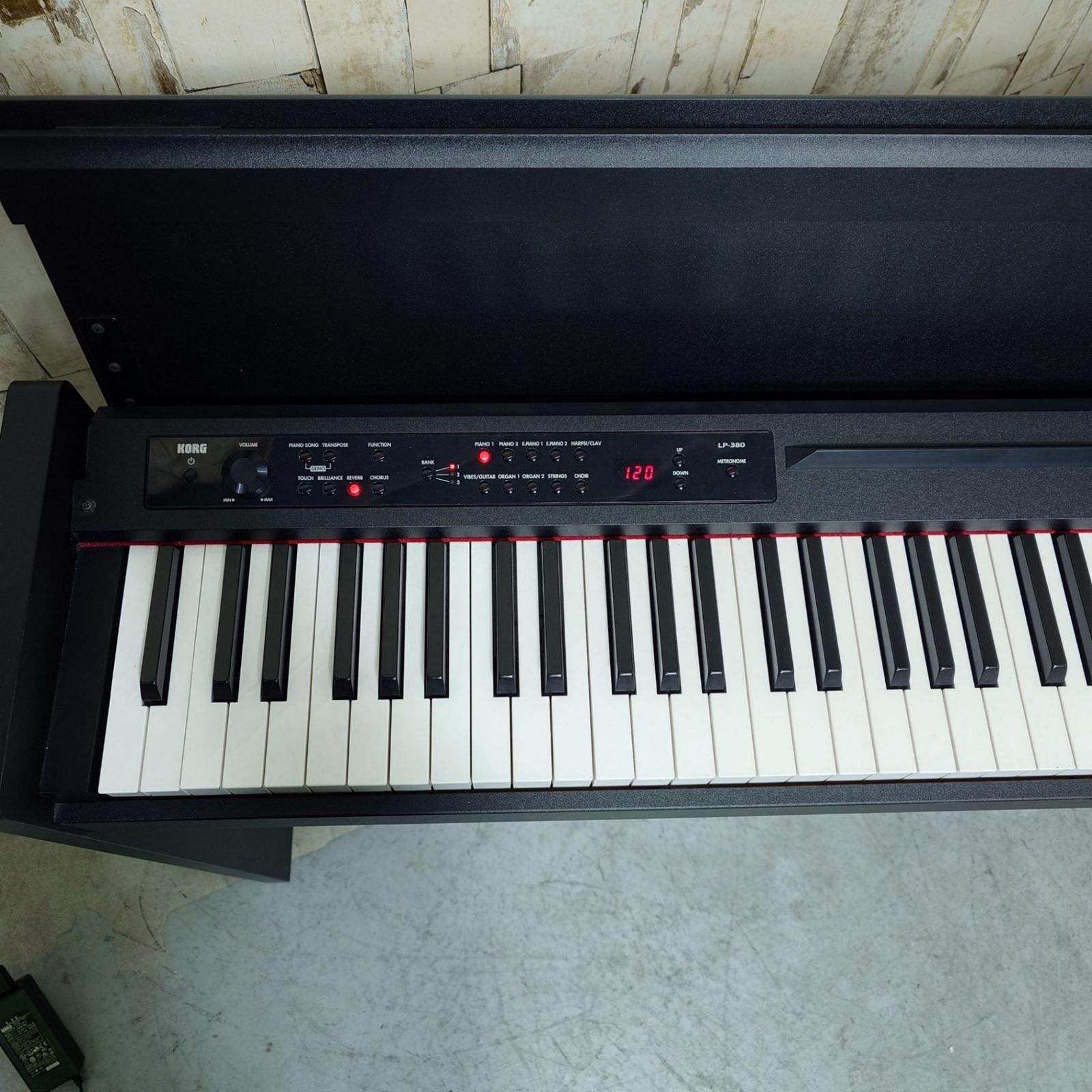 電子ピアノ 鍵盤楽器 88鍵 KORG コルグ LP-380 - メルカリ