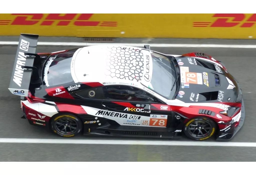 ミニカー 1/43 Lexus RC F GT3 #78 AKKODIS ASP TEAM Le Mans 24H 2024