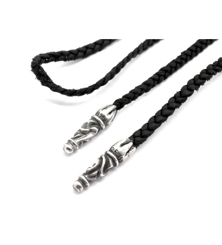 クロムハーツ CHROME HEARTS 【 LEATHER BRAID 】 レザー ブレード 