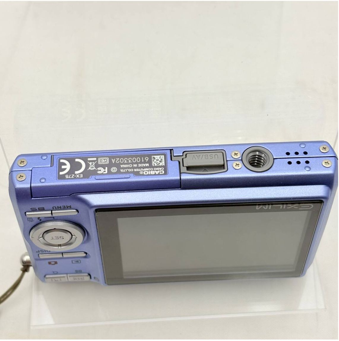 ❗️✨レトロコンデジ✨❗️】CASIO EXILIM EX-Z75 ブルー 720万画素