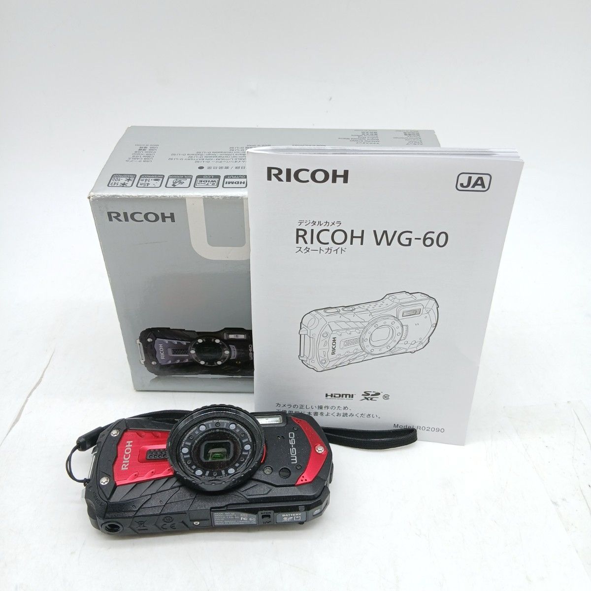 5344RICOH WG-60 レッド - メルカリ
