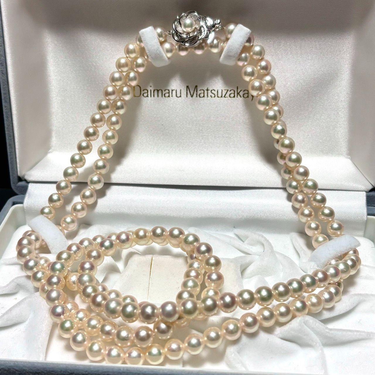 Pearl 【16.0mm/白蝶真珠】ネックレス シルバー金具 Pearl Jewelry 