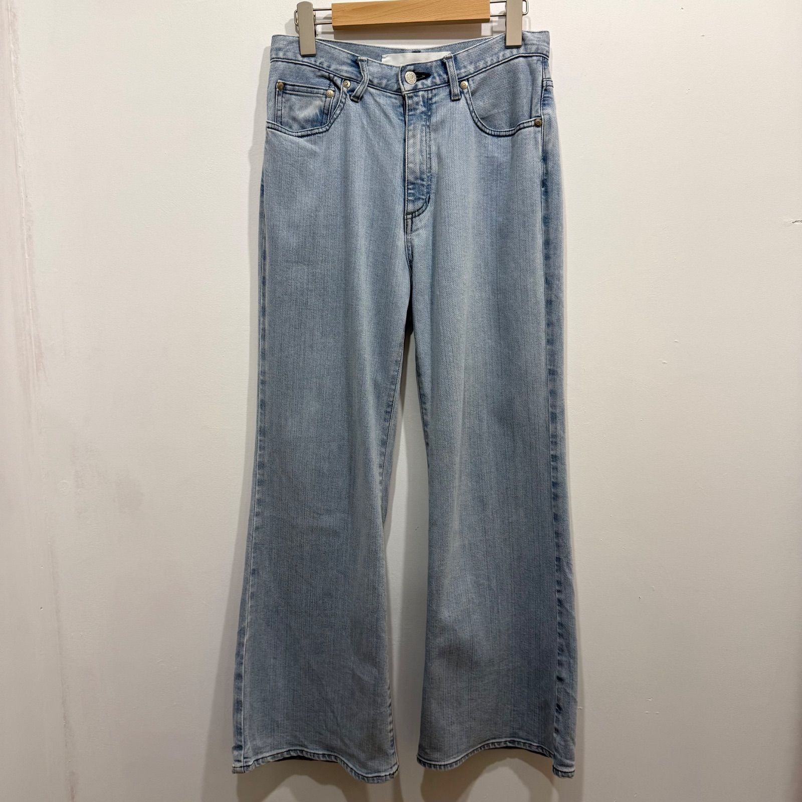 IENA イエナ JANE DENIM セミバギーパンツ ブーツカット フレア 日本製 