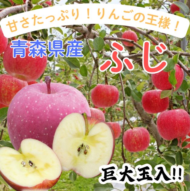 ☆期間限定☆青森県産 ふじ りんご 巨大玉入 家庭用 6~8玉 ② - メルカリ