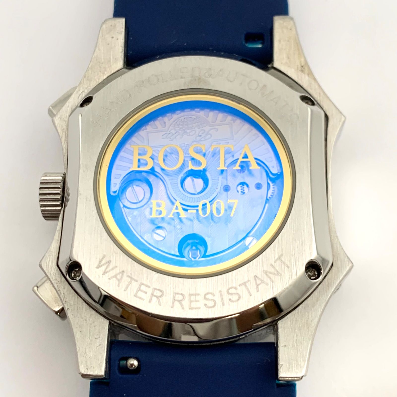中古】Bosta BA-007 自動巻き 腕時計 ブルー - メルカリ