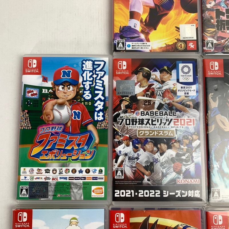 中古品】 Nintendo Switch ニンテンドー スイッチ ソフト 11本 セット
