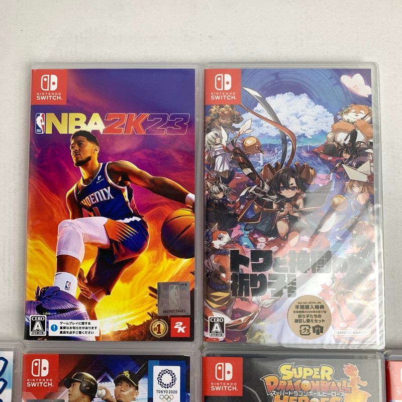 中古品】 Nintendo Switch ニンテンドー スイッチ ソフト 11本 セット