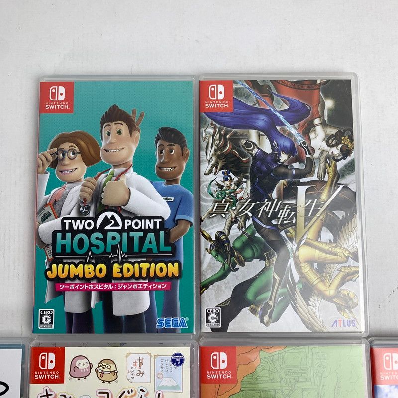 中古品】 Nintendo Switch ニンテンドー スイッチ ソフト 10本 セット