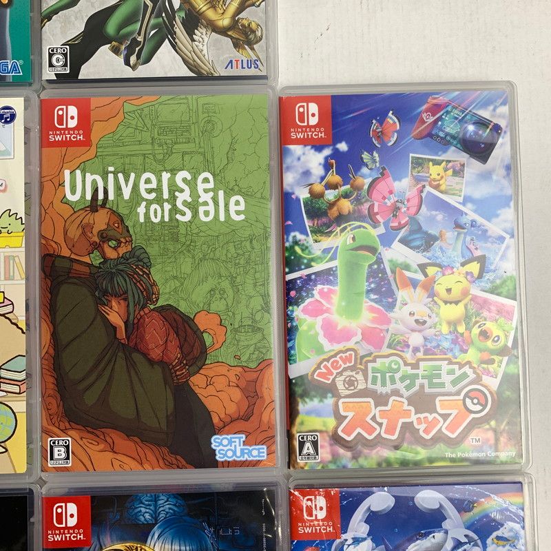 中古品】 Nintendo Switch ニンテンドー スイッチ ソフト 10本 セット