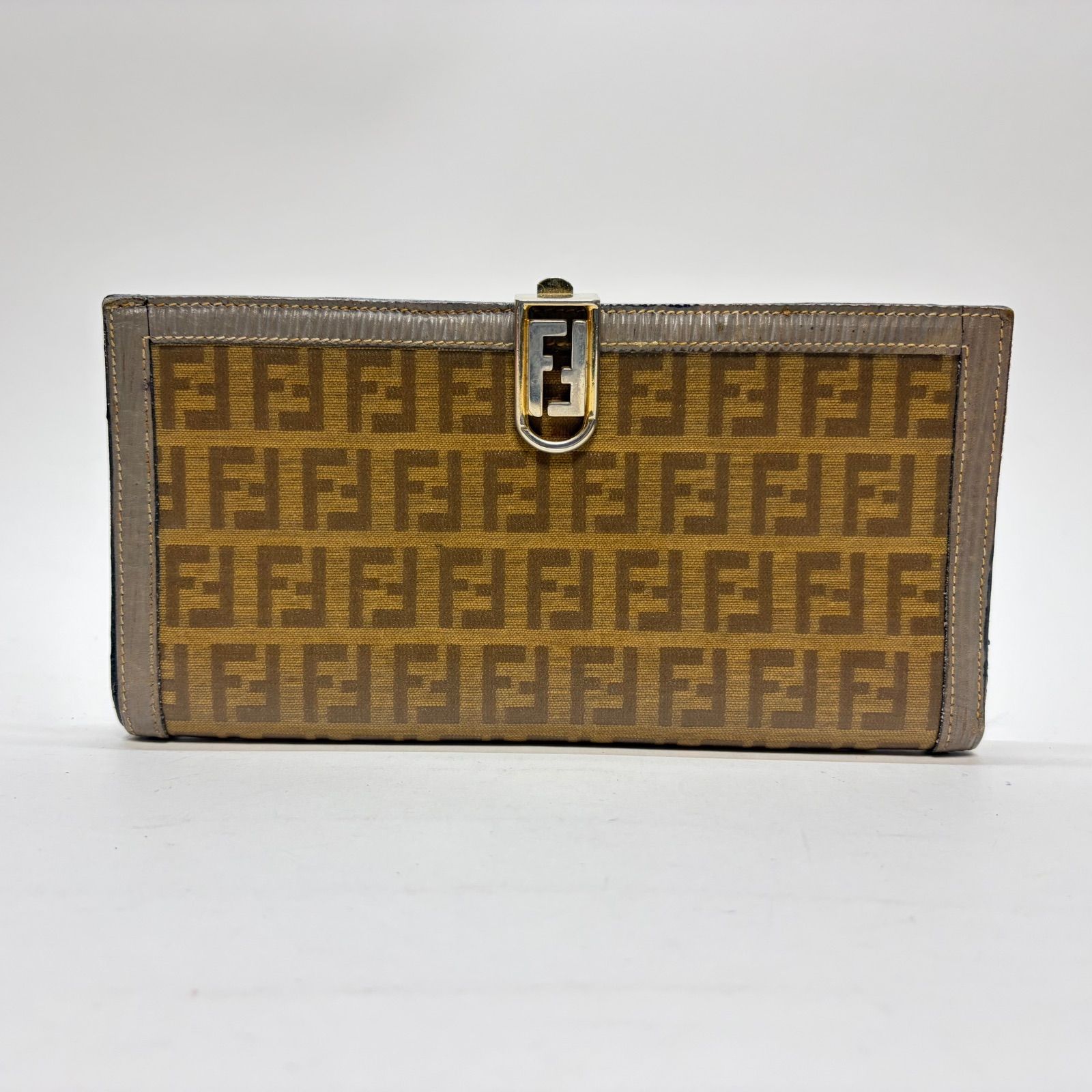 3593 FENDI フェンディ 長財布 ズッカ柄 ヴィンテージ PVC - メルカリ