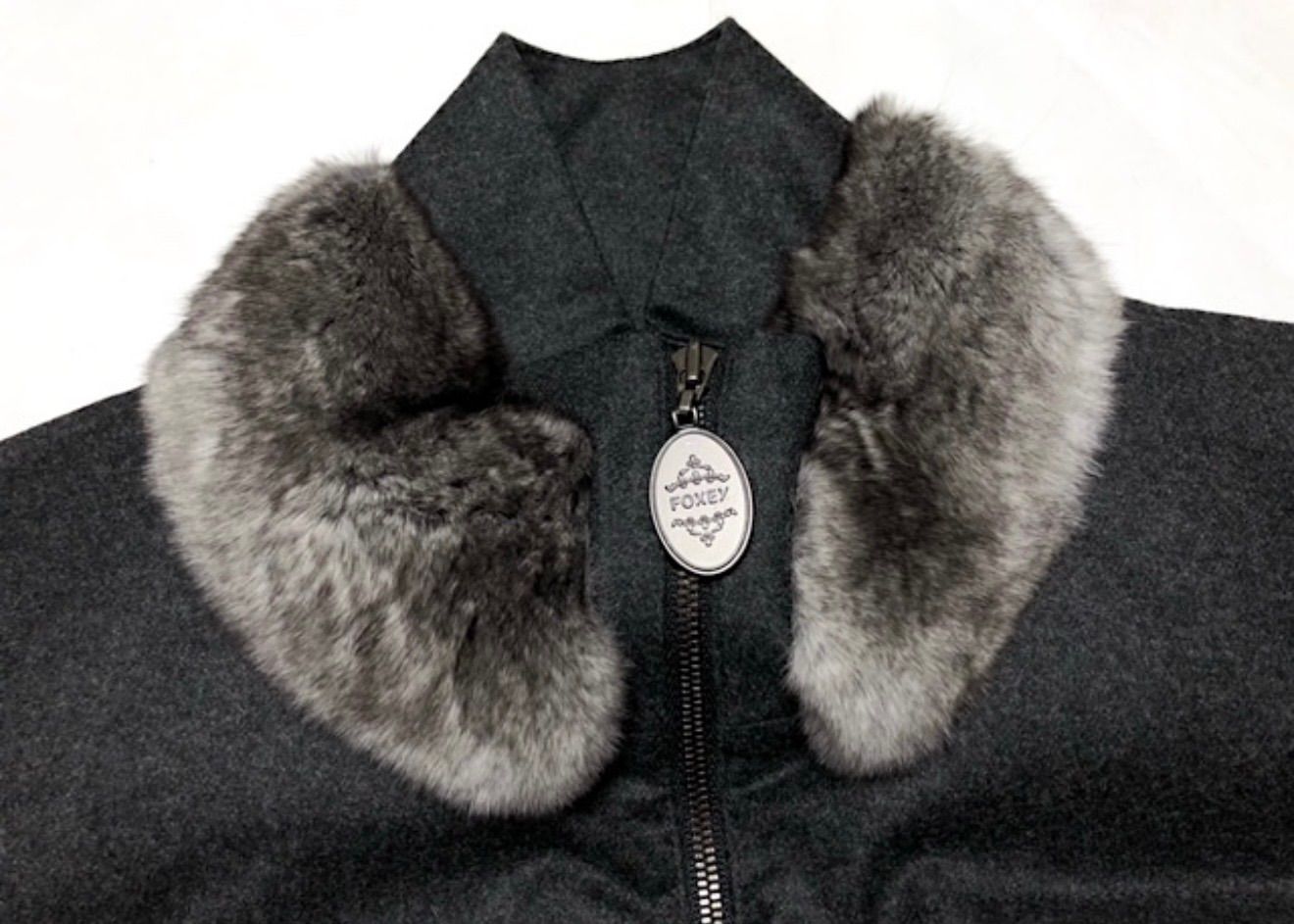 早い者勝ち！希少！【未使用】FOXEY フォクシー 最高級 チンチラファー