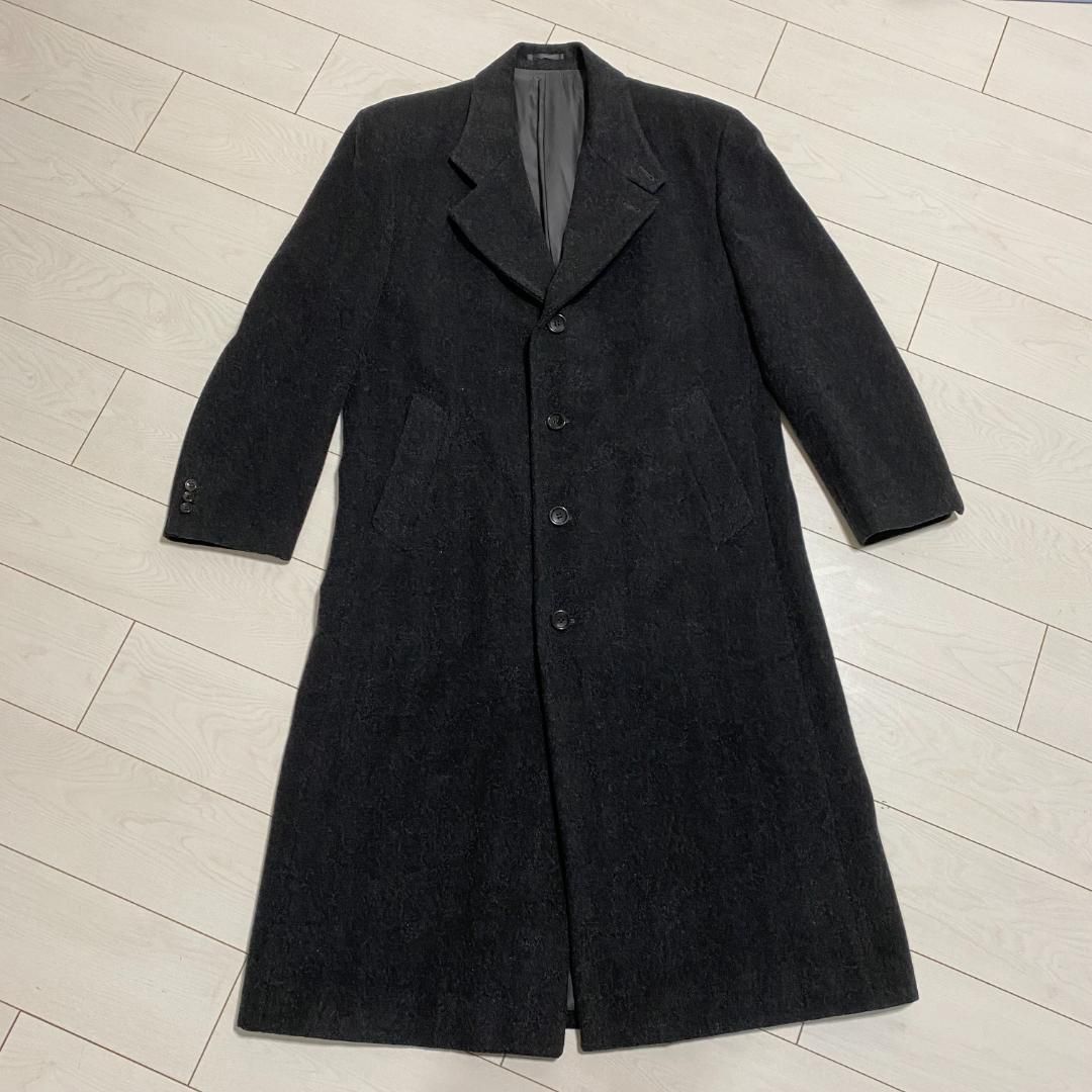 ☆LANVIN STUDIO ロングコート ウール モヘア グレー - メルカリ