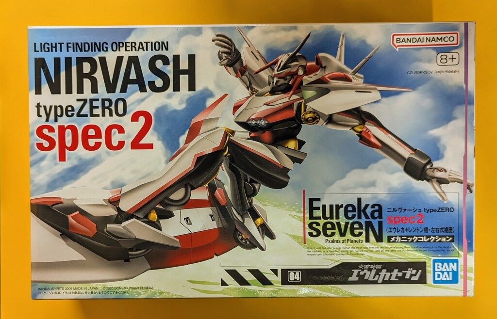 バンダイ メカニックコレクション ニルヴァーシュtypeZERO Spec2