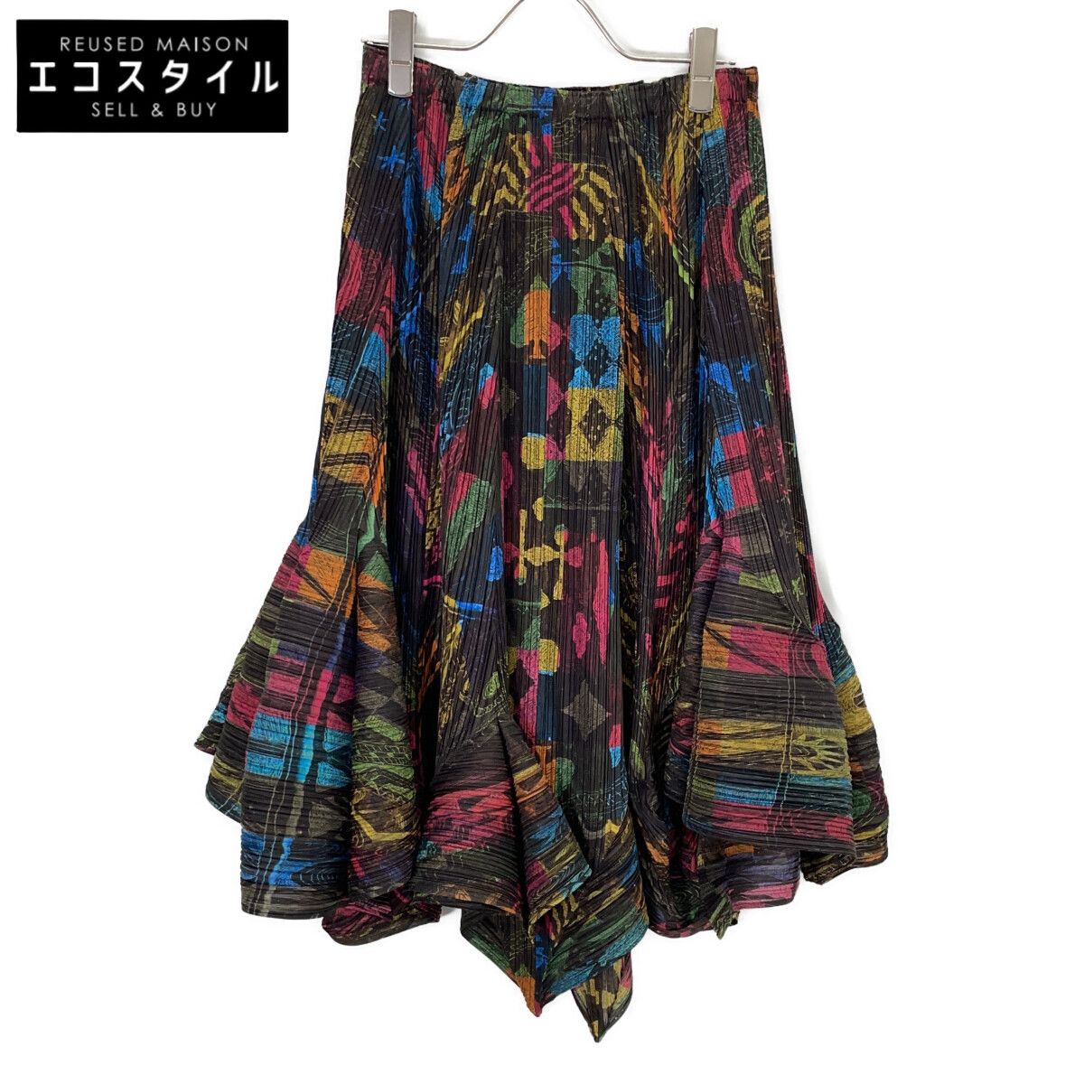 PLEATS PLEASE プリーツプリーズ ﾏﾙﾁｶﾗｰ PP71-JG587 ｽｶｰﾄ 3 - メルカリ