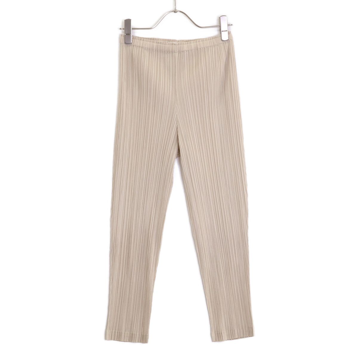 PLEATS PLEASE プリーツプリーズ ﾍﾞｰｼﾞｭ PP13-JF163 ｽﾄﾚｰﾄﾊﾟﾝﾂ 2