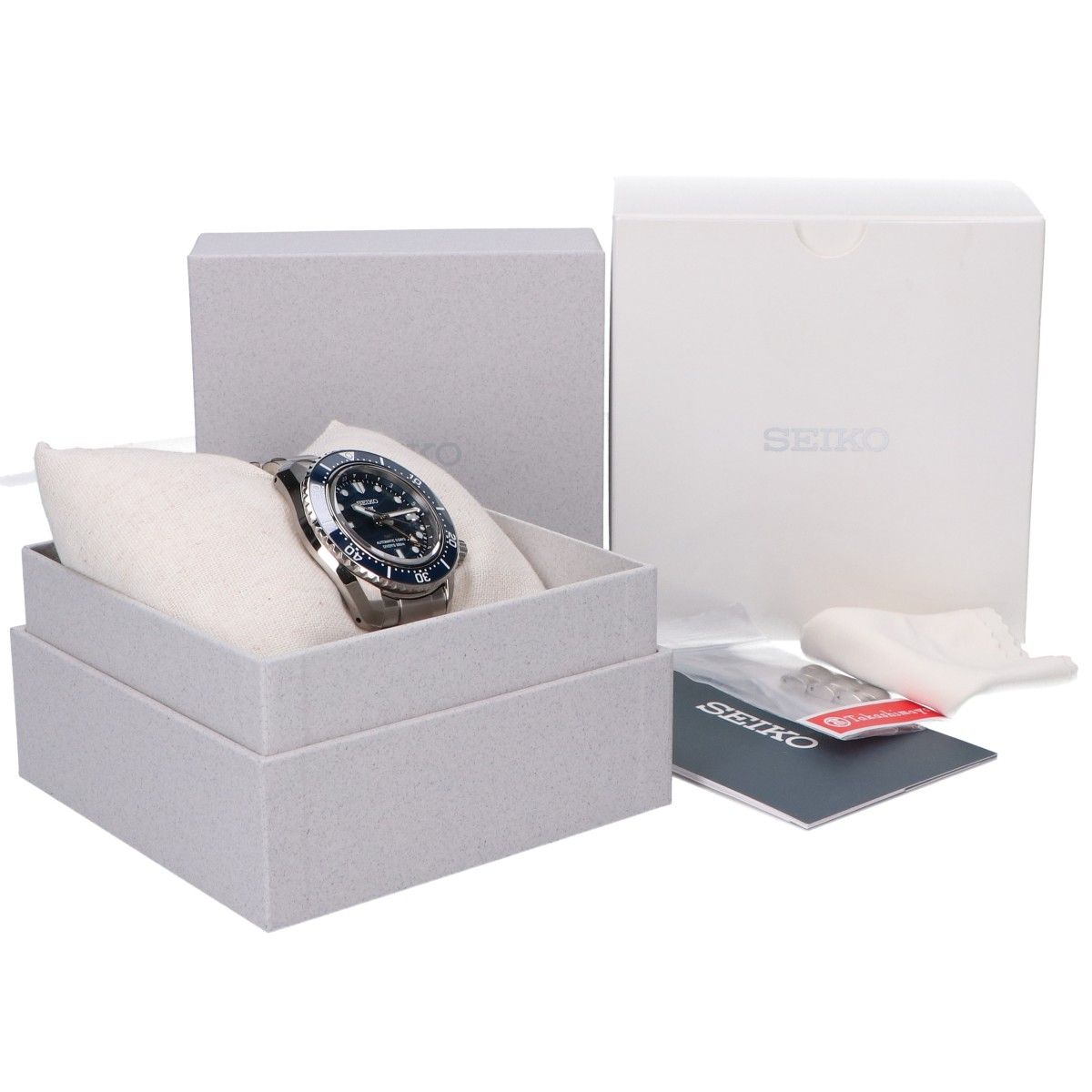  SEIKO セイコー PROSPEX SBEJ027 Diver Scuba GMT ダイバーズウォッチ - ハーフパンツ 自動巻き時計 腕時計(アナログ)