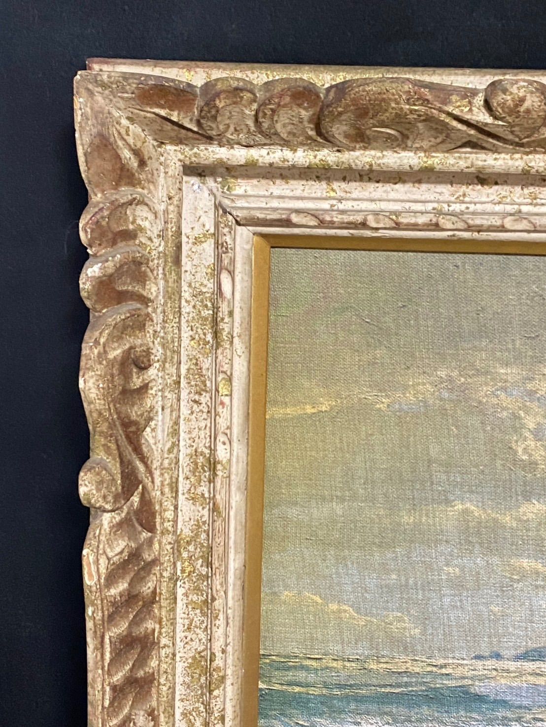 アートフレーム F10号 額縁 ブラウン 木製 アンティーク 油彩額縁