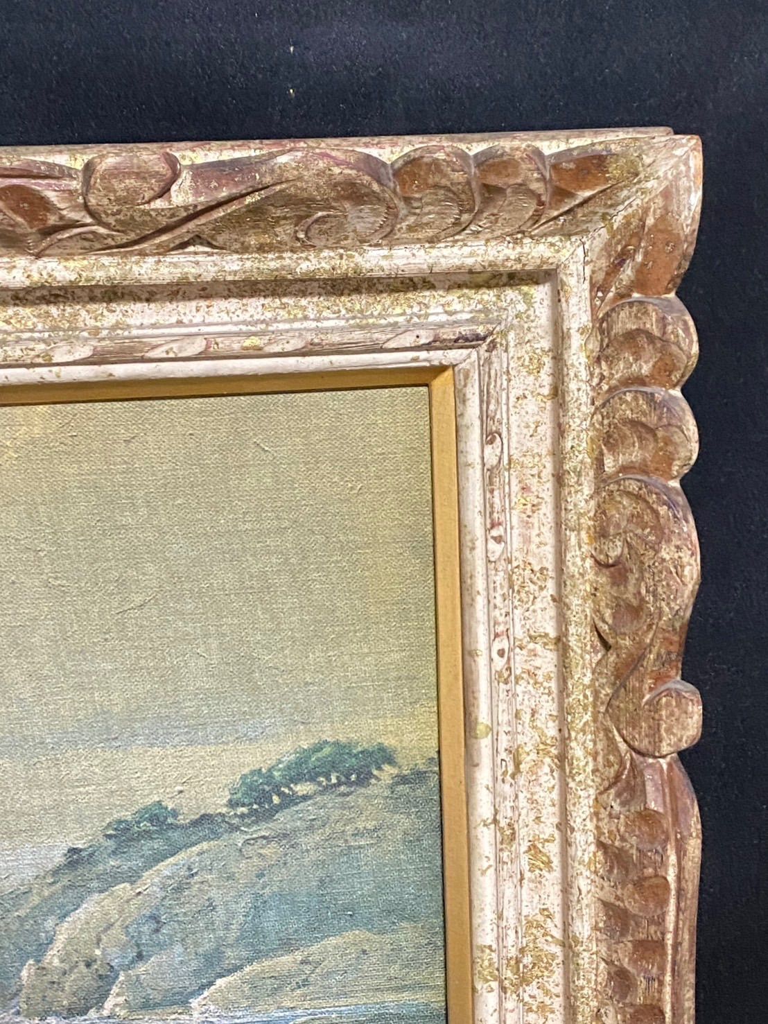 アートフレーム F10号 額縁 ブラウン 木製 アンティーク 油彩額縁