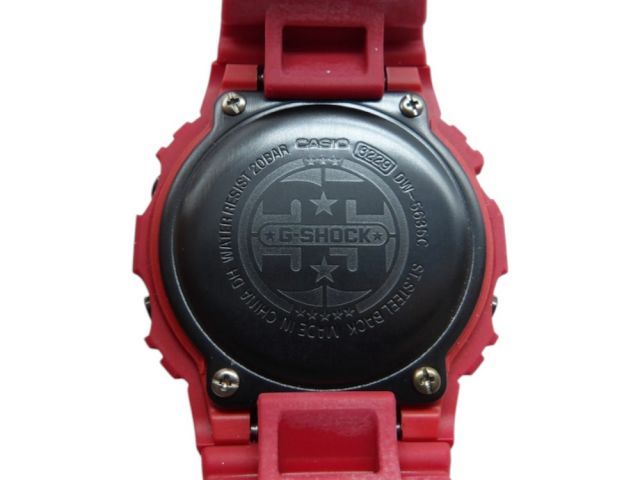 CASIO G-SHOCK DW-5635C-4JR RED OUT 35TH ANNIVERSARY 箱有 カシオ