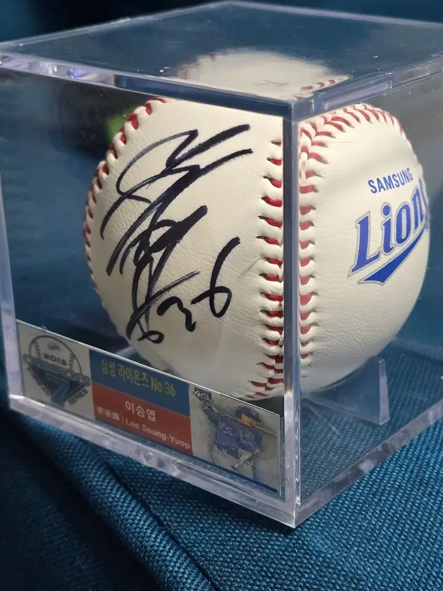 サムスン・ライオンズ 李承燁（イ・スンヨプ） 2013 韓国シリーズ 記念