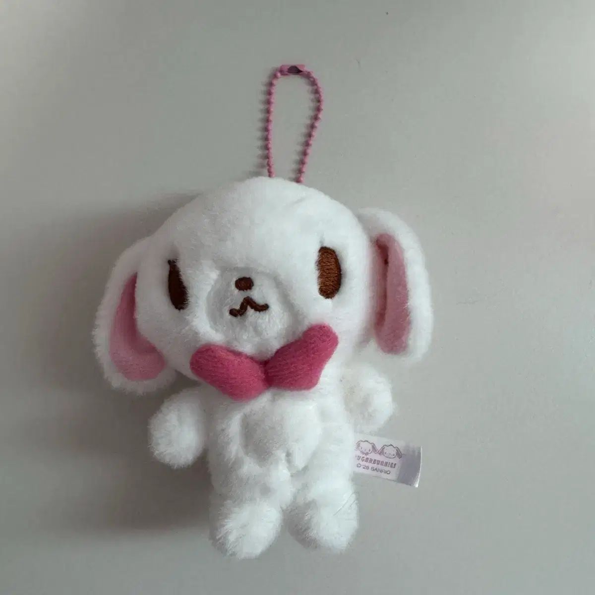 シュガーバニーズ シロウサ 10cm ぬいぐるみ キーホルダー 韓国