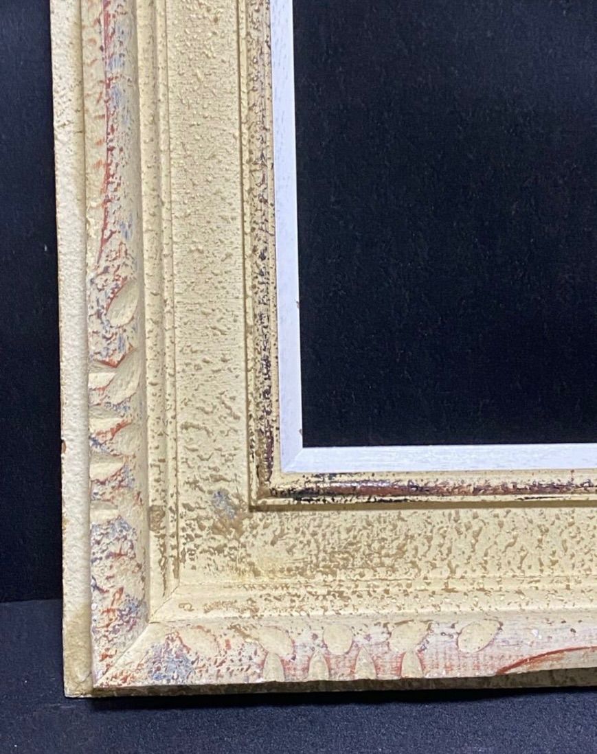 アートフレーム⑦ 空額 額縁 F4号 水彩額縁 デッサン額縁 レトロ