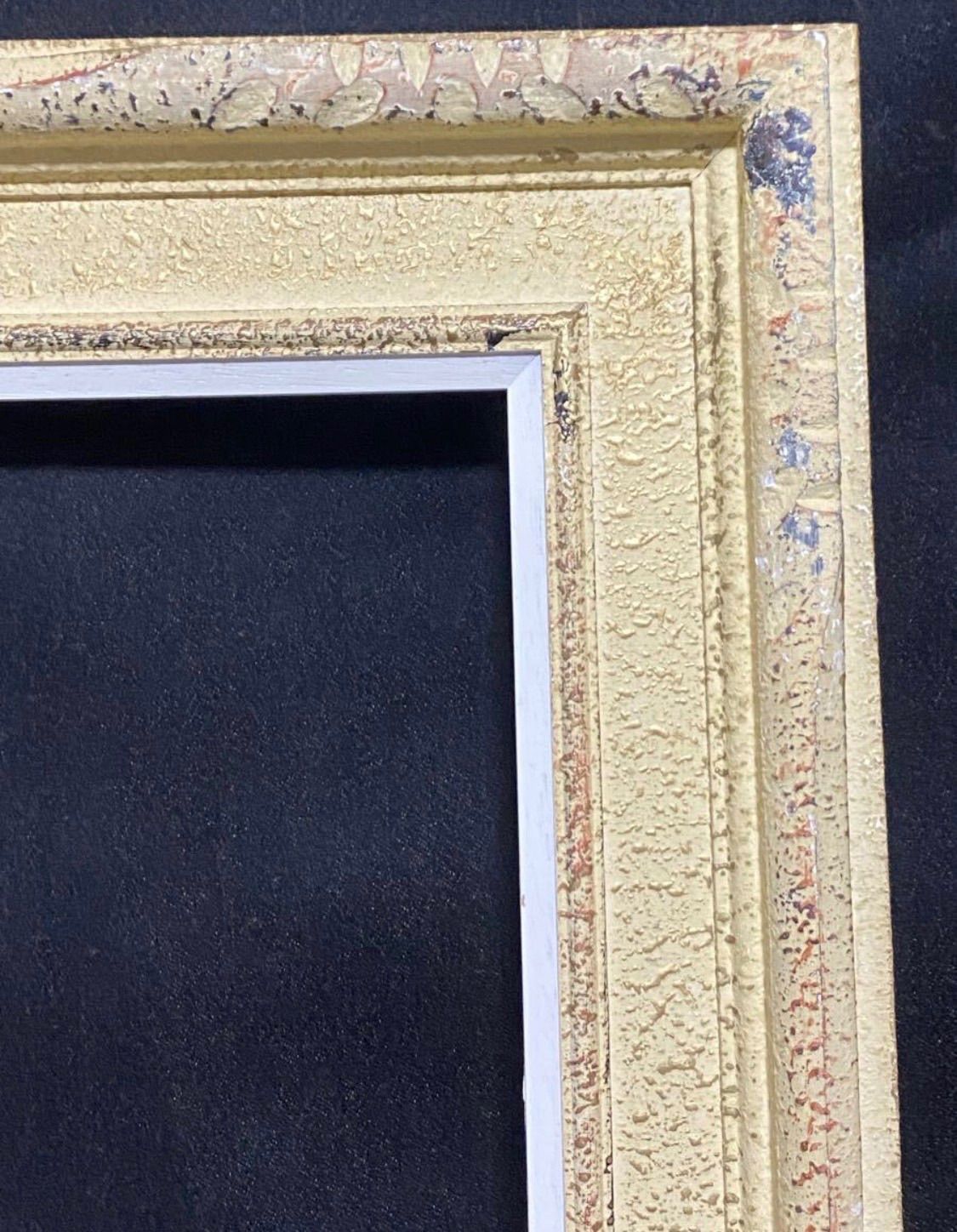 アートフレーム⑦ 空額 額縁 F4号 水彩額縁 デッサン額縁 レトロ