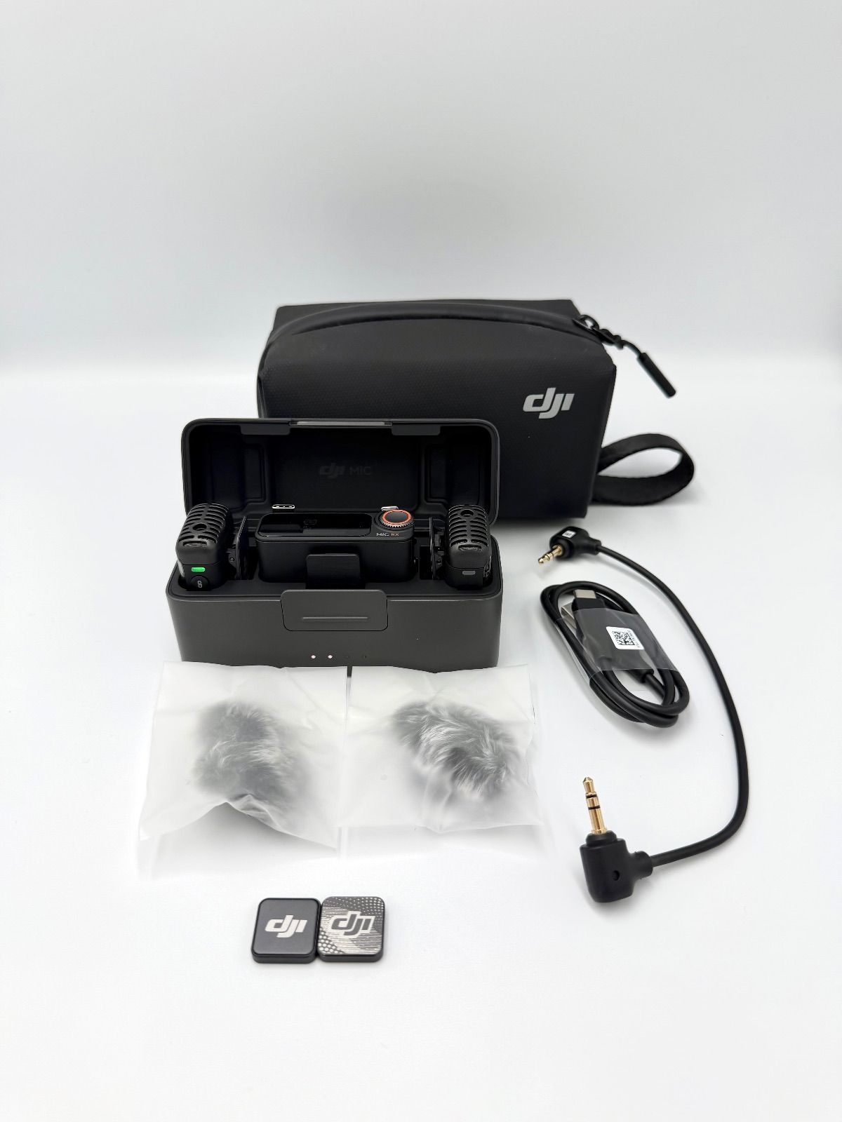 DJI Mic ワイヤレスマイクセット 2TX + 1 RX + 充電ケース 【極美品