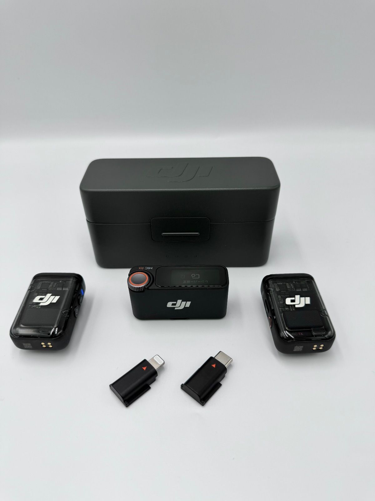 DJI Mic ワイヤレスマイクセット 2TX + 1 RX + 充電ケース 【極美品