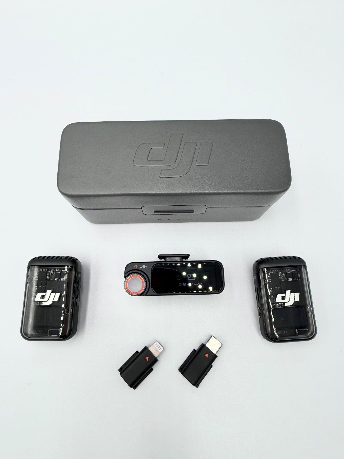 DJI Mic ワイヤレスマイクセット 2TX + 1 RX + 充電ケース 【極美品