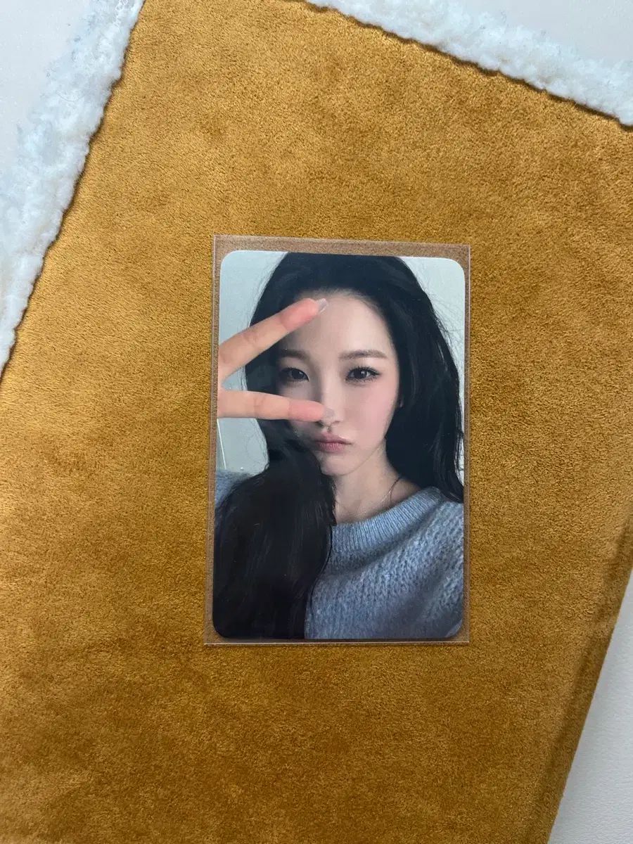 fromis_9 ナウ トゥモロー コンサート 入場 トレカ ペク・ジホン(BAEK