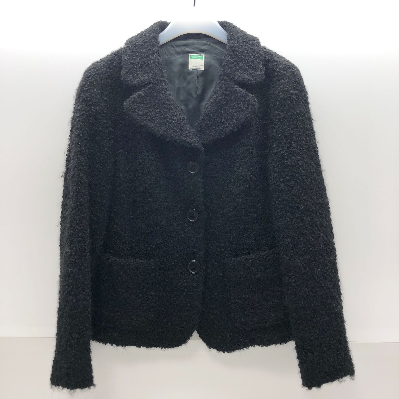UNITED COLORS OF BENETTON レディース ウールジャケット モヘア混 40 