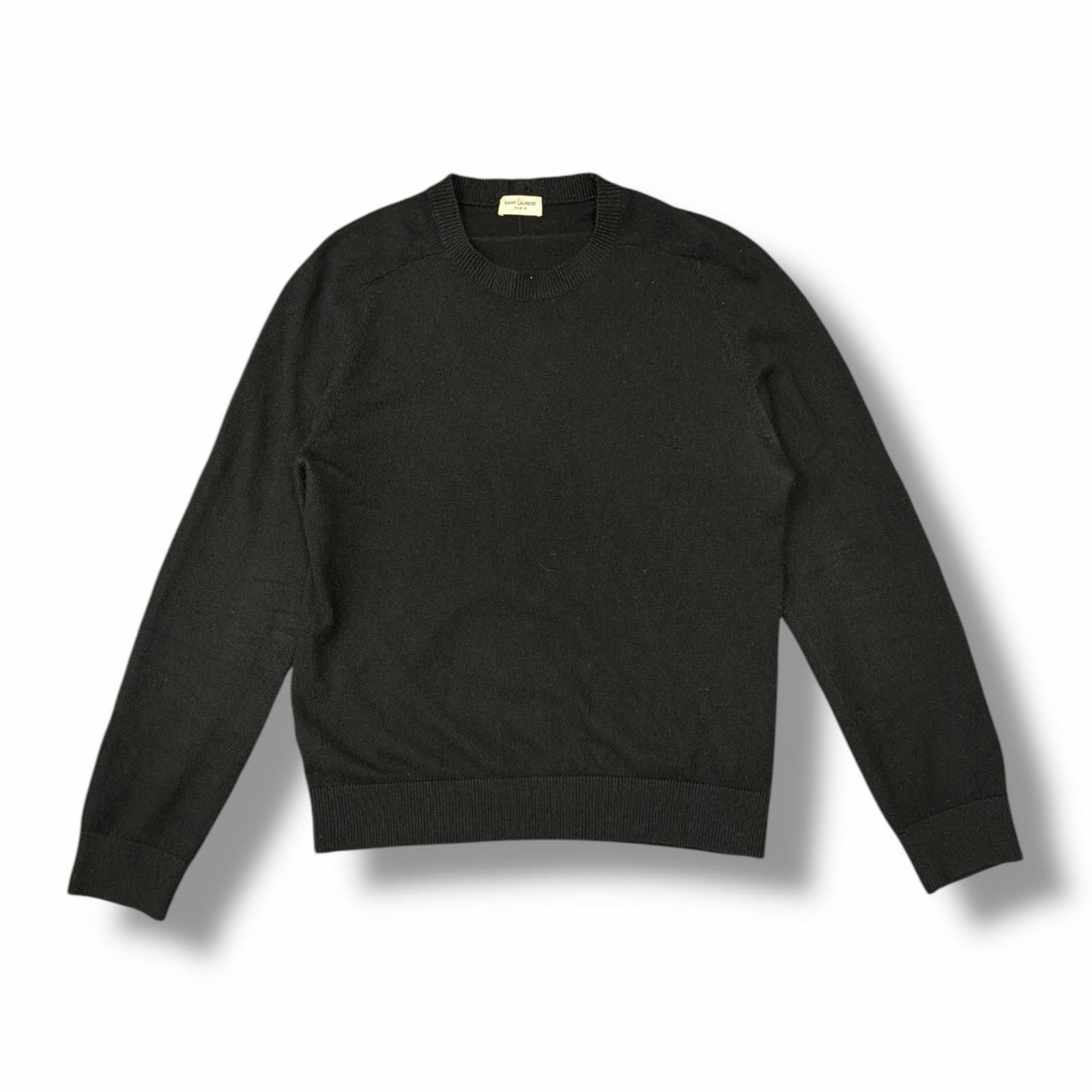 国内正規 SAINT LAURENT 19AW カシミヤクルーネックニット セーター