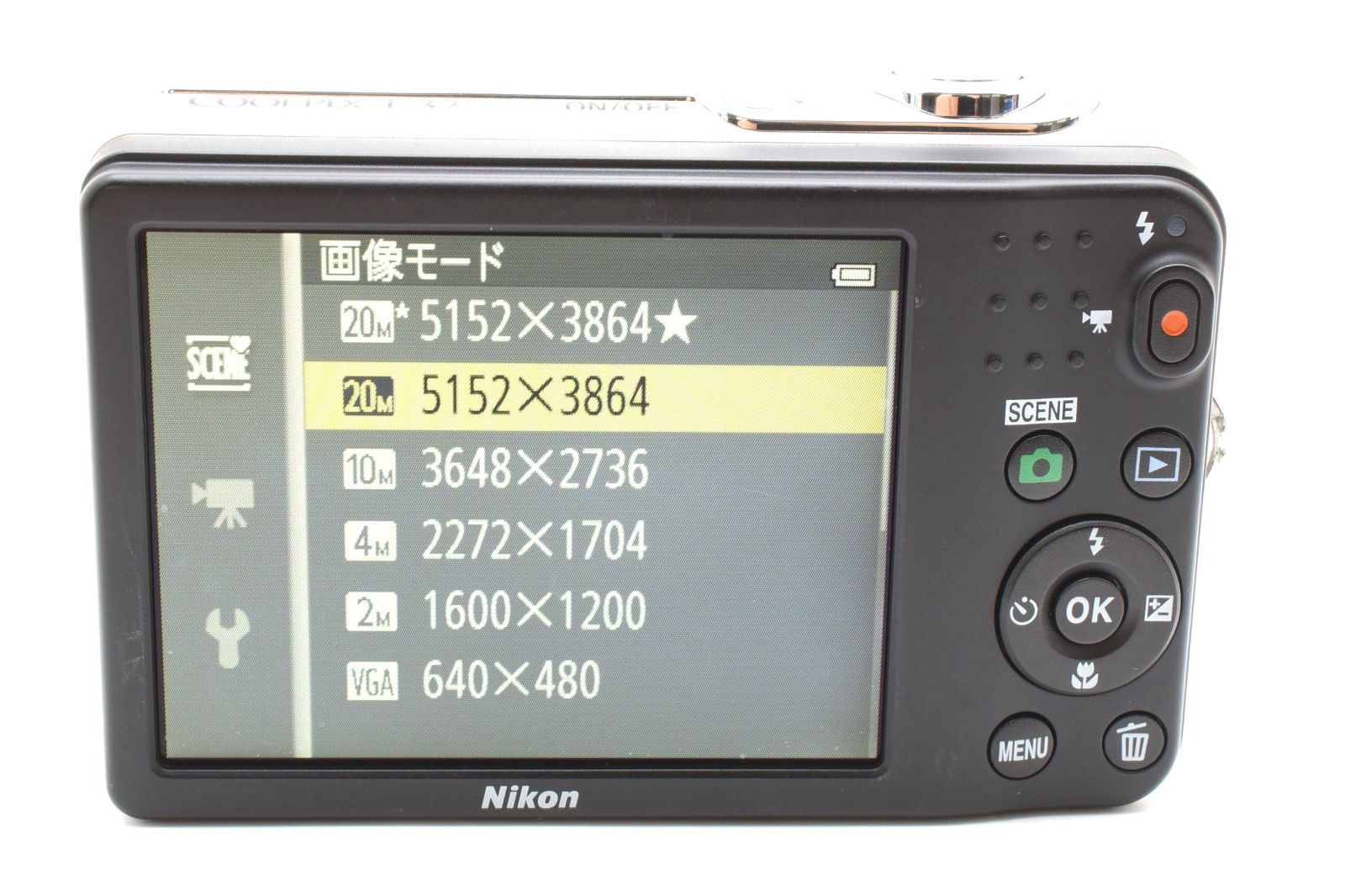 ニコン Nikon COOLPIX L32 シルバー SDカード付き - メルカリ