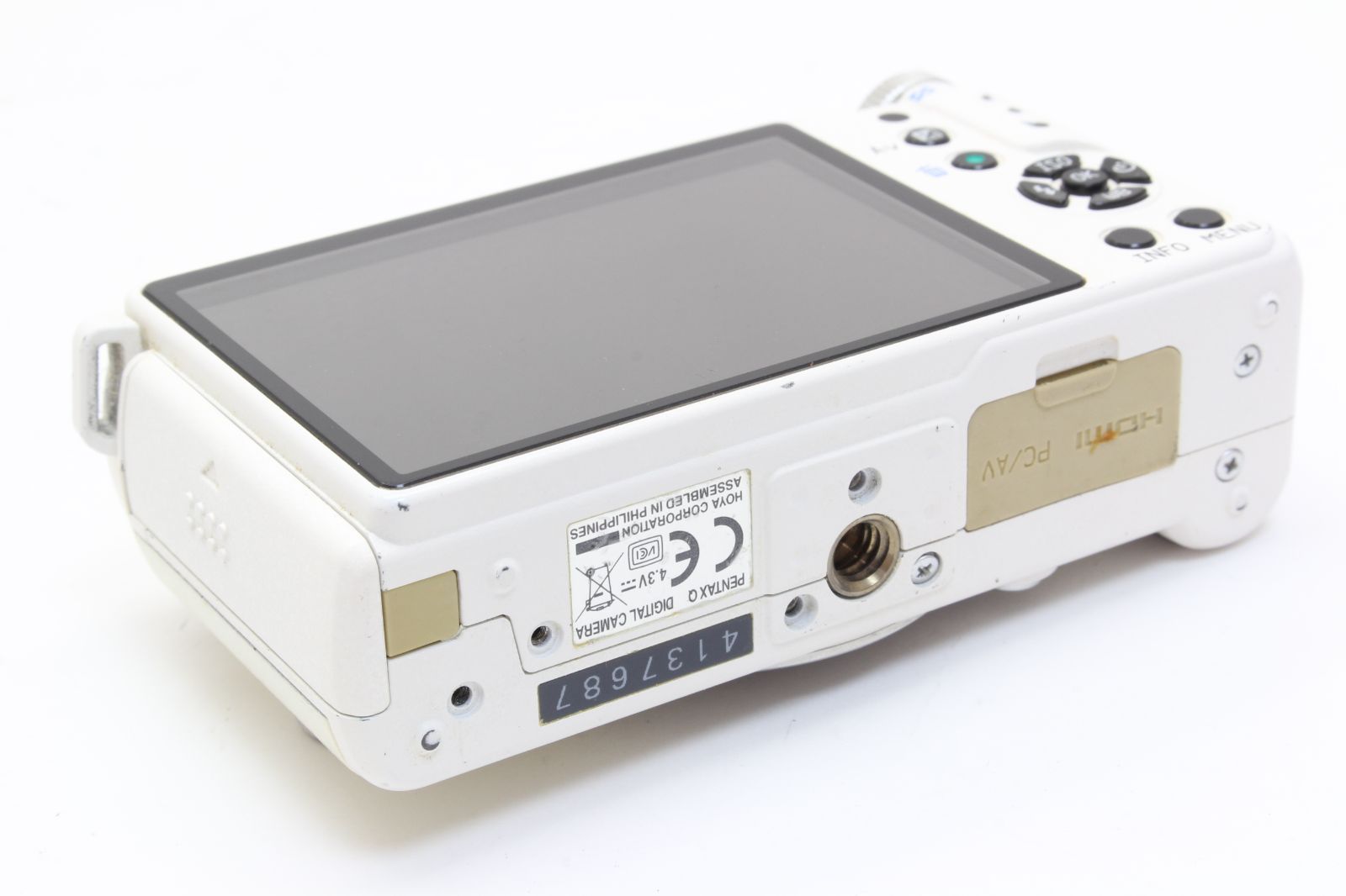 D (ジャンク) PENTAX ペンタックス Q ボディ ホワイト 返品不可 2-159