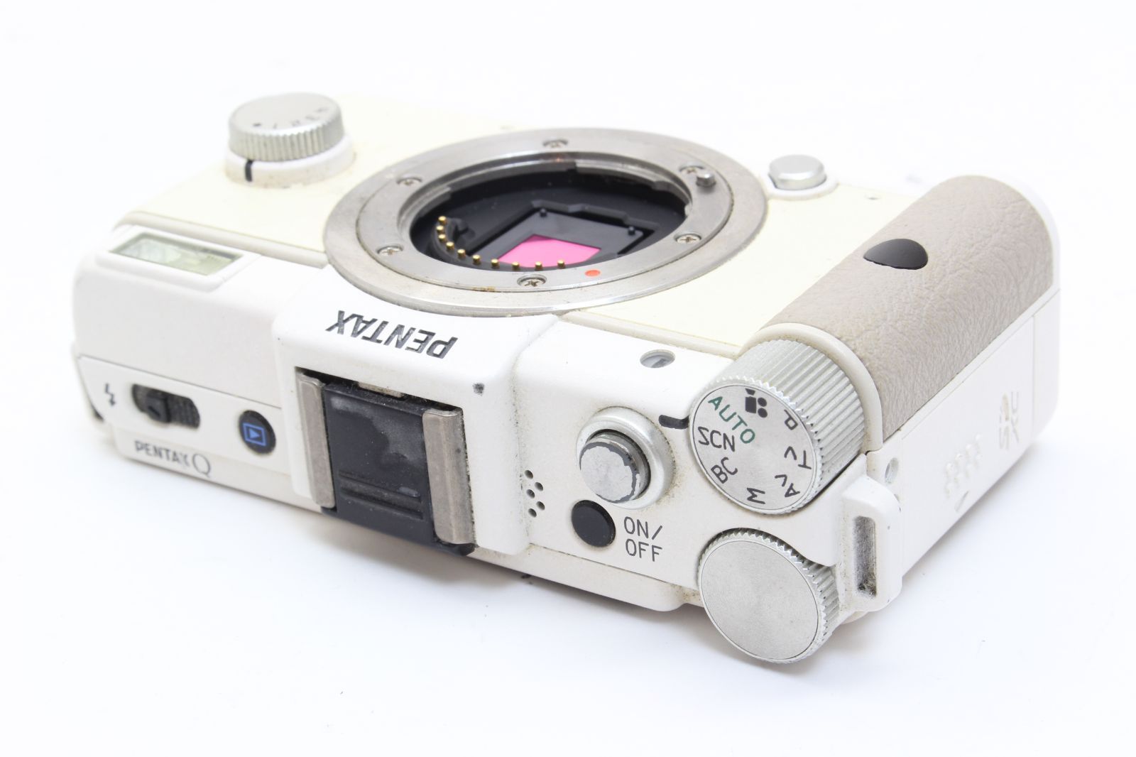D (ジャンク) PENTAX ペンタックス Q ボディ ホワイト 返品不可 2-159