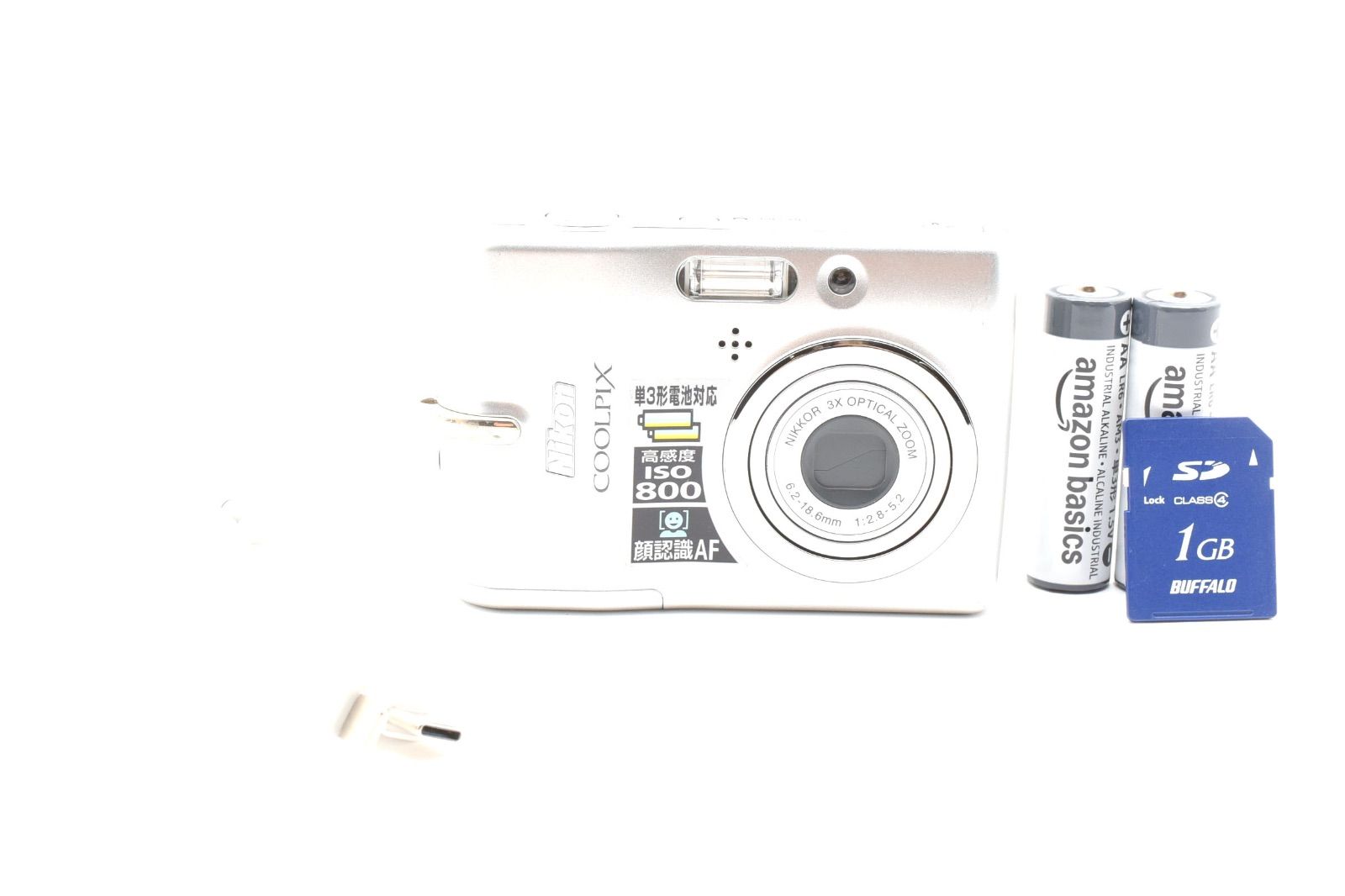 美品】 ニコン Nikon COOLPIX L11シルバーSDカード付き - メルカリ