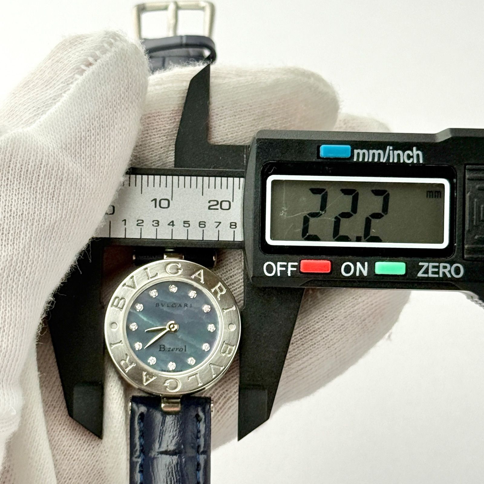 ブルガリ ビーゼロワン BZ22S 12Pダイヤ 新品ベルト 腕時計 561 - メルカリ