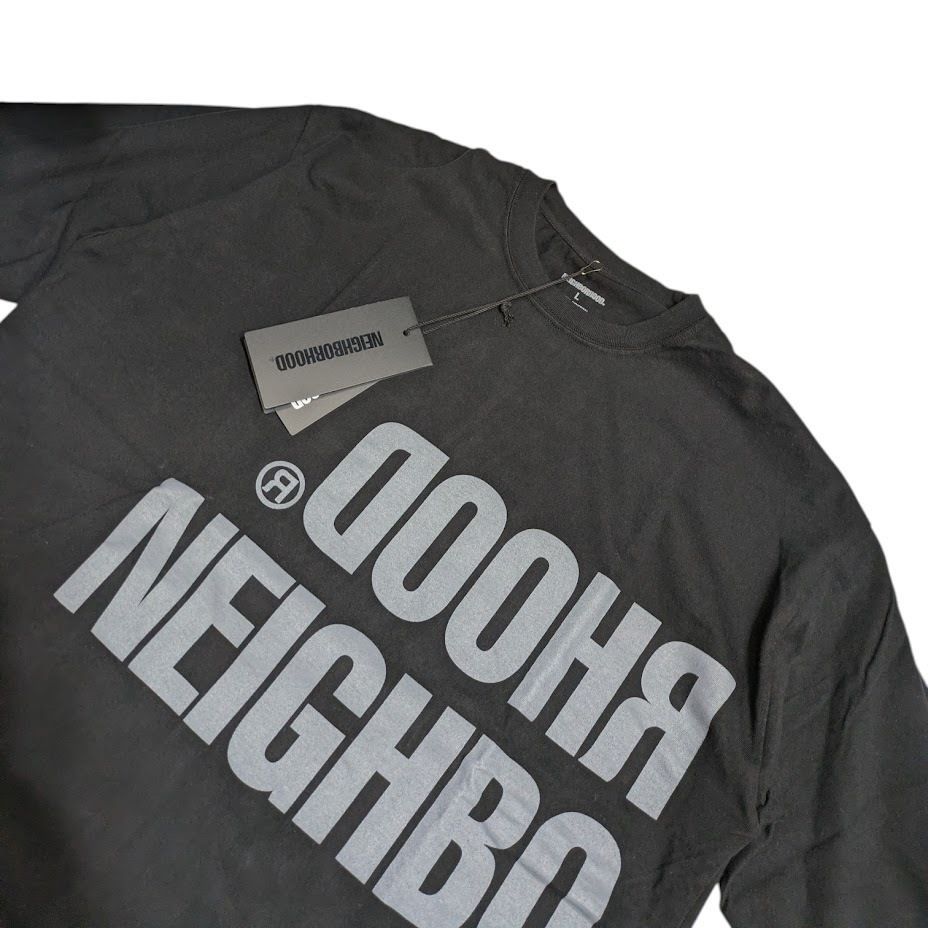 美品 24AW NEIGHBORHOOD ネイバーフッド 242PCNH-LT14 NH.TEE LS-14